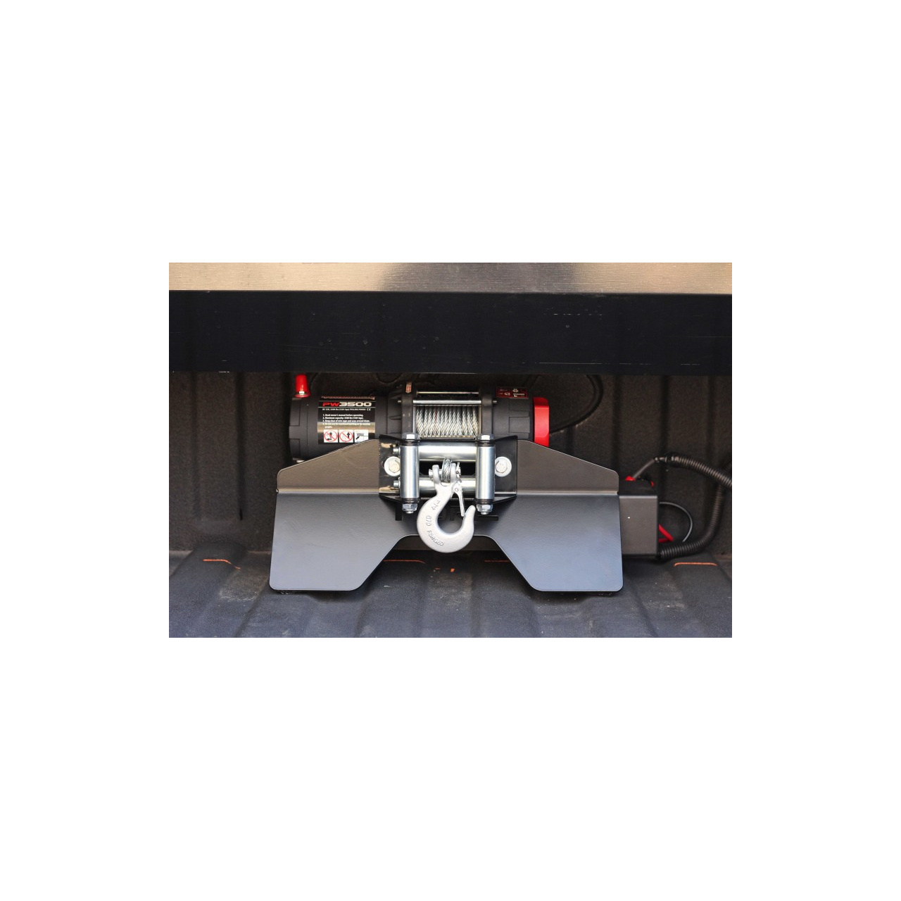 Płyta pod wyciągarkę na pakę, pick up niska