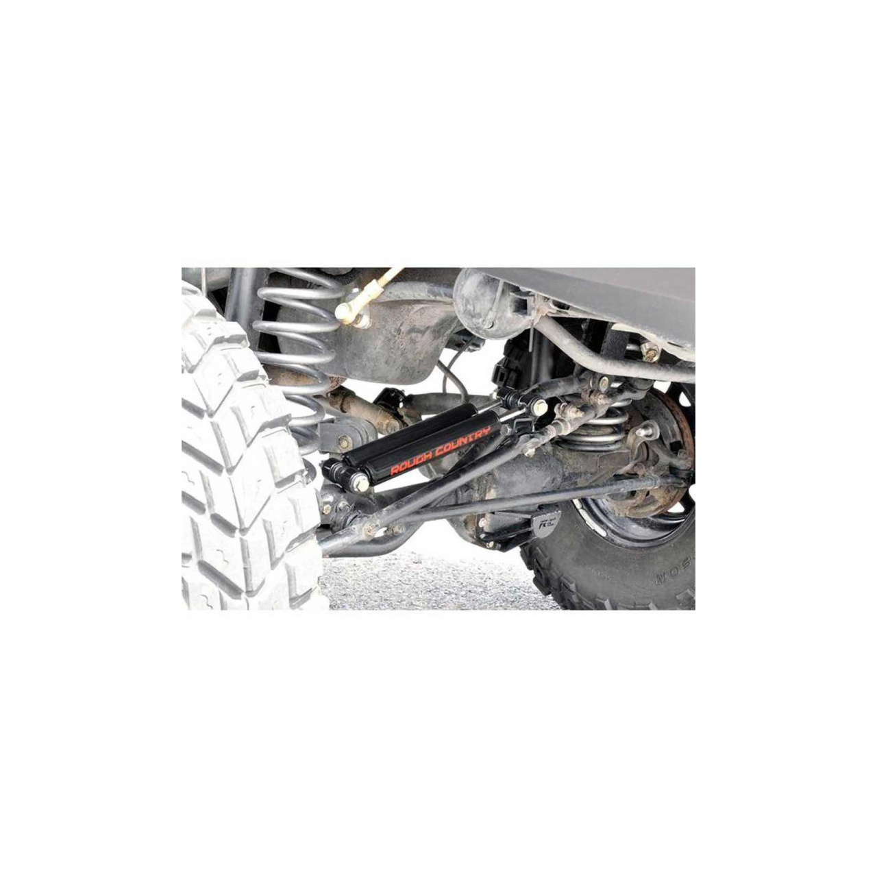 Podwójny amortyzator skrętu Rough Country HD - Jeep Cherokee XJ