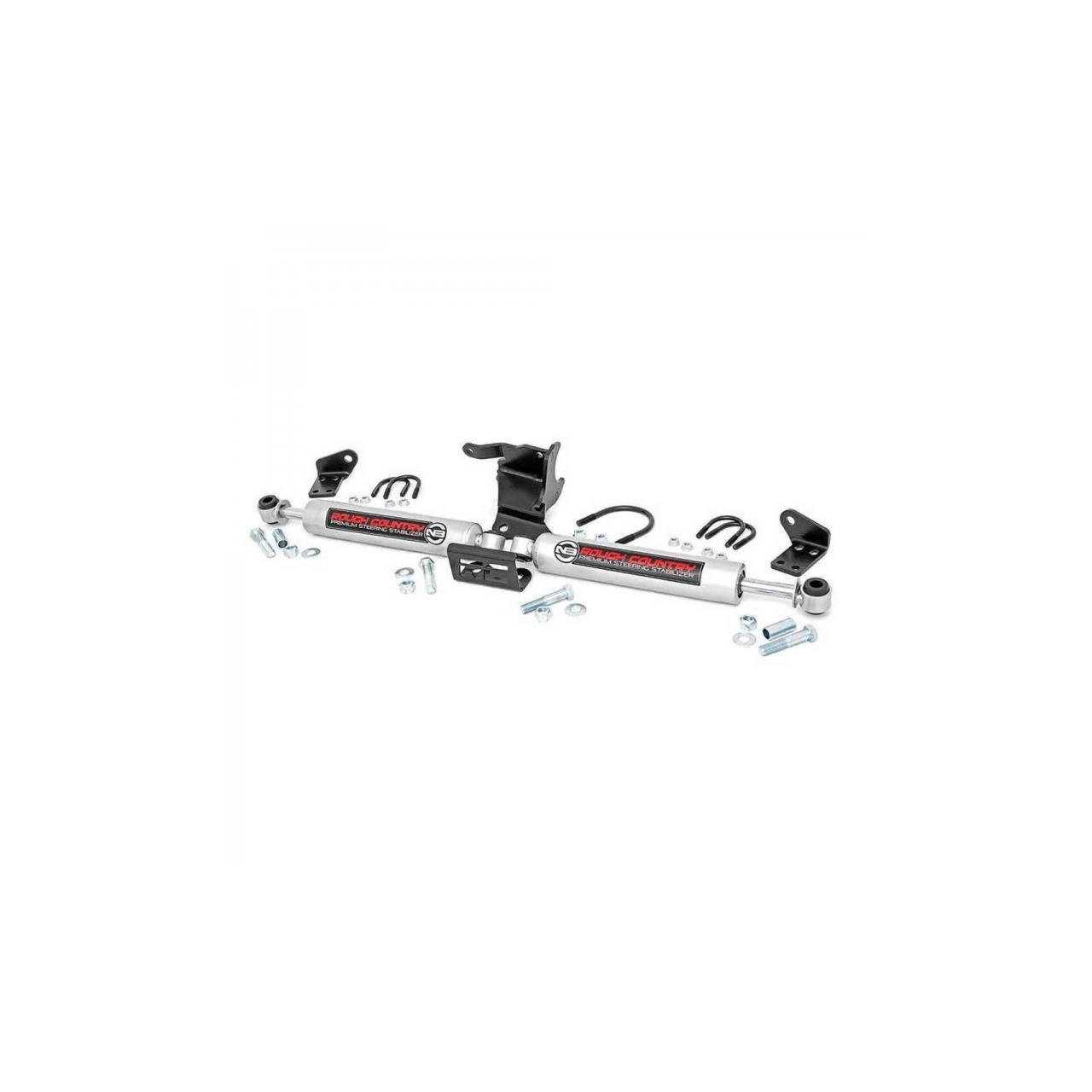 Podwójny amortyzator skrętu Rough Country N3 Lift 2,5-8" Wrangler JL 2018+