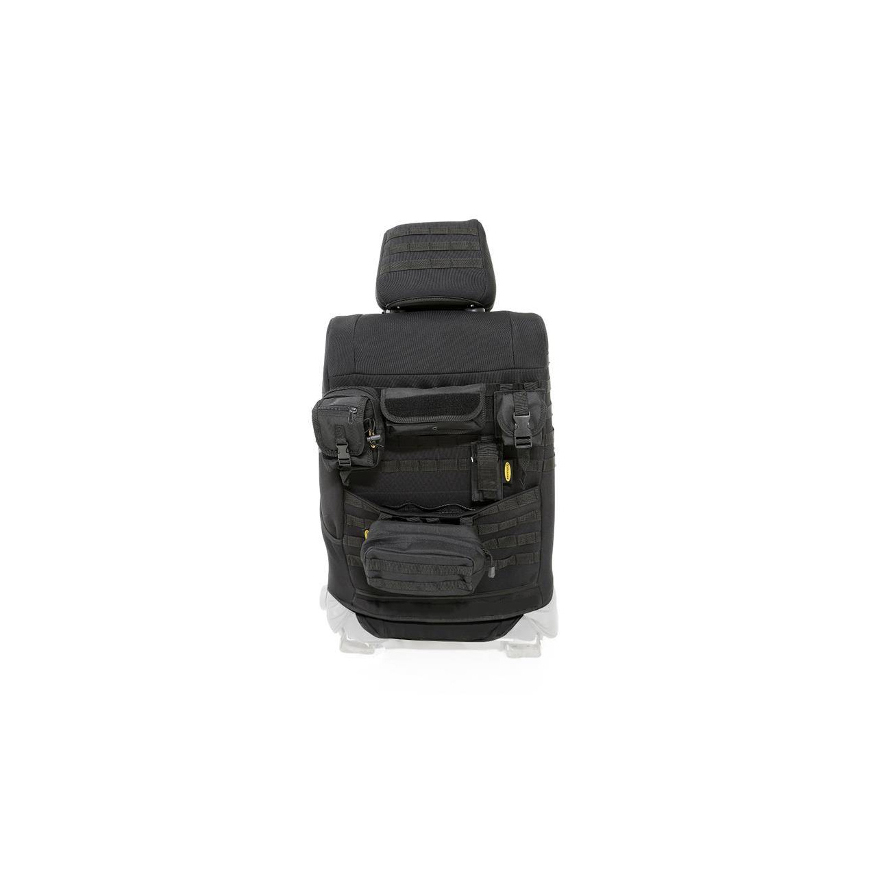 Pokrowce na fotele przód black Smittybilt Custom Fit G.E.A.R. - Jeep Wrangler JK 07-18