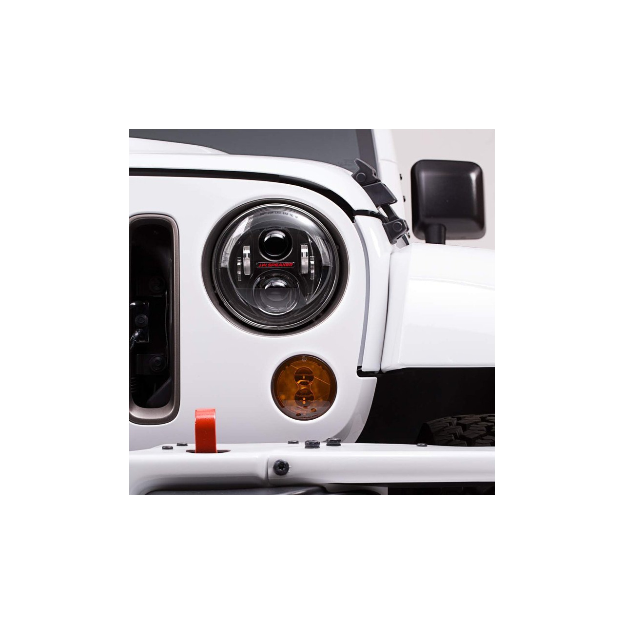 Reflektory przednie LED JW Speaker 8700 Evolution J2 Carbon - Jeep Wrangler JK