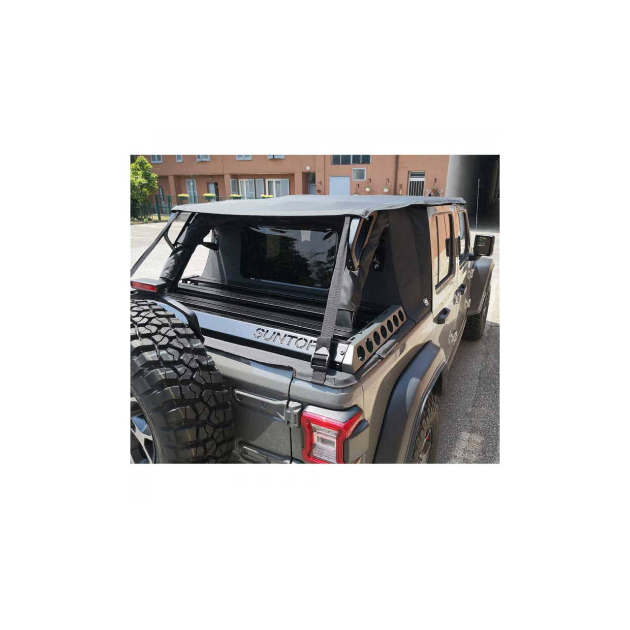 Półka bagażnika do soft topu typu cargo Suntop  - Jeep Wrangler JL 2018+