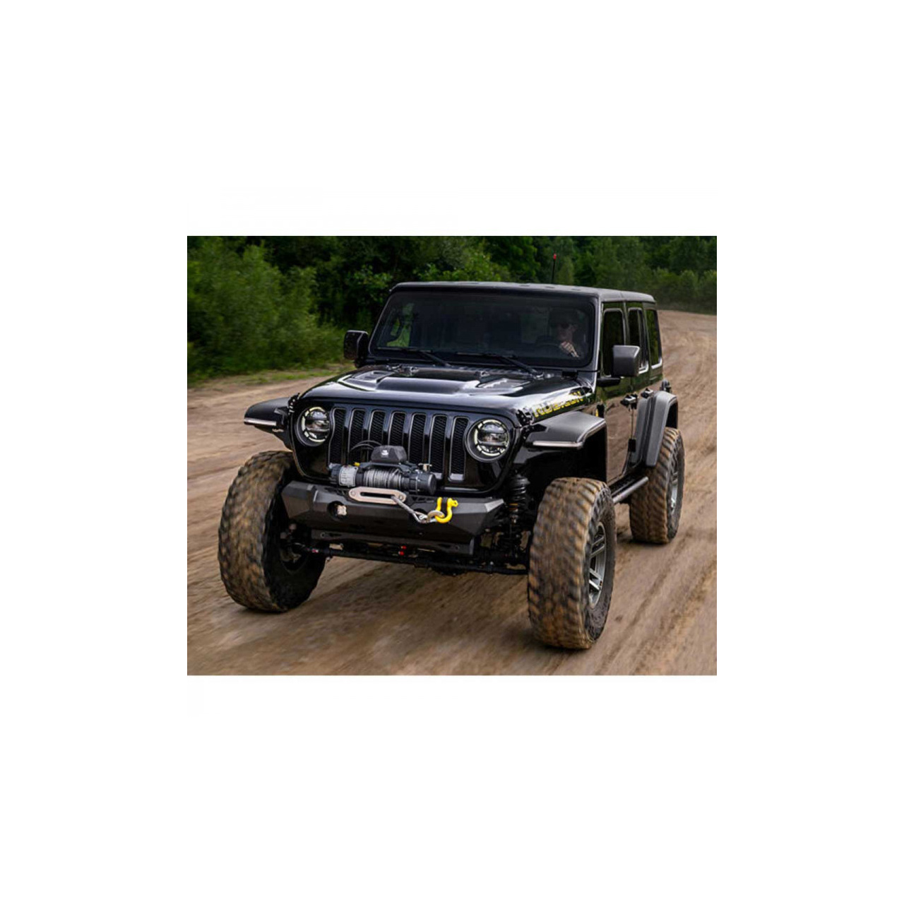  Poszerzenia błotników przód i tył Bushwacker HyperForm Wrangler JL 2018+