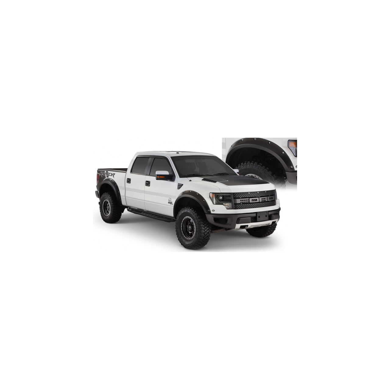 Poszerzenia nadkoli BUSHWACKER - Ford F150 Raptor 10-14