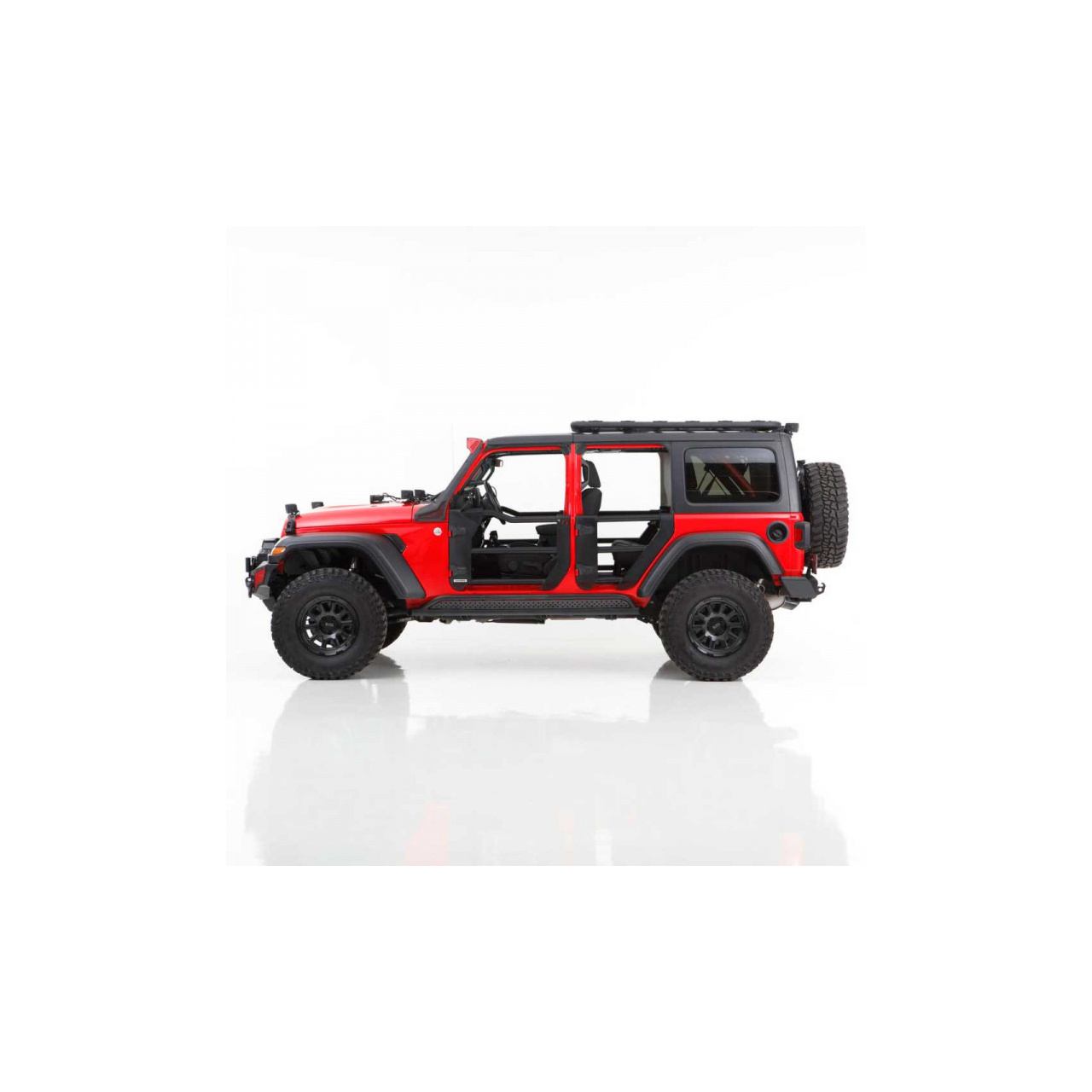 JEEP WRANGLER JL 2018+ 4D ORUROWANIE PROGI BOCZNE Go Rhino