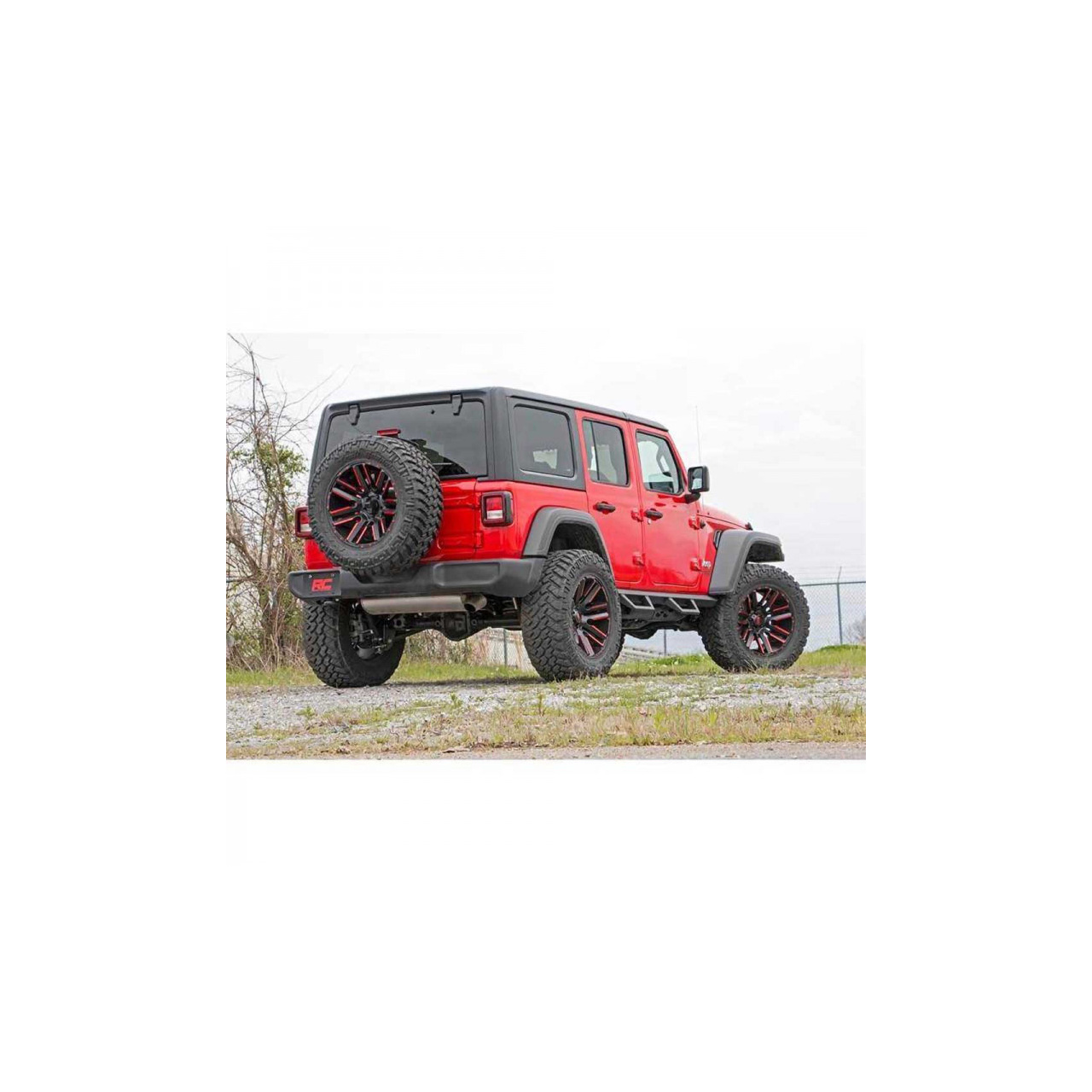 Progi, Stopnie Rough Country Drop Steps - Jeep Wrangler JL 4-Drzwi