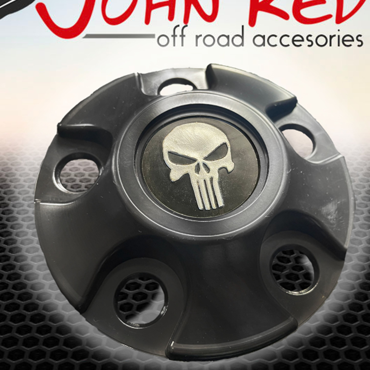 Komplet 4 sztuk dekieleków czarnych do felg o rozstawie 5x127 pod nakrętki JEEP