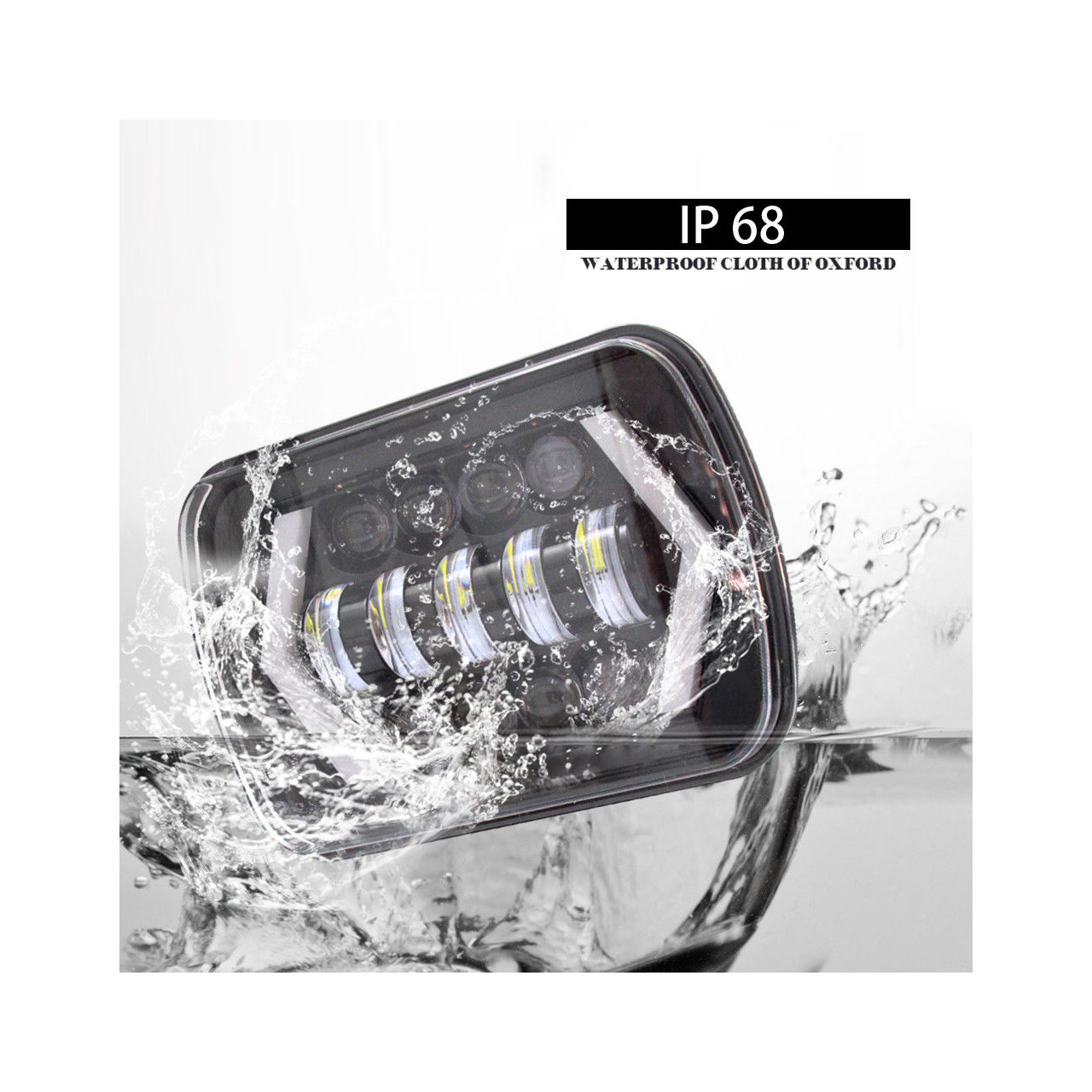 Lampy przednie LED Jeep Cherokee XJ Wrangler YJ