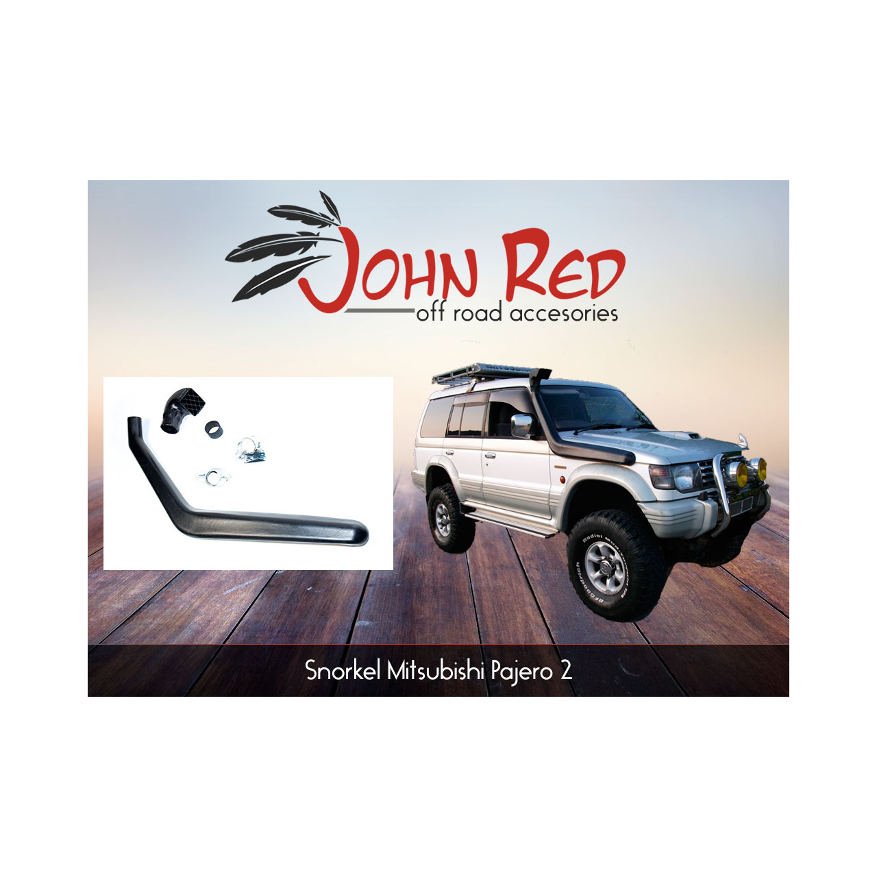 Snorkel  Mitsubishi Pajero II 1990-2000
