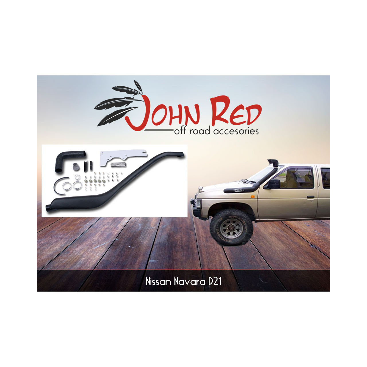 Snorkel Nissan Navara D21 Isuzu Troper