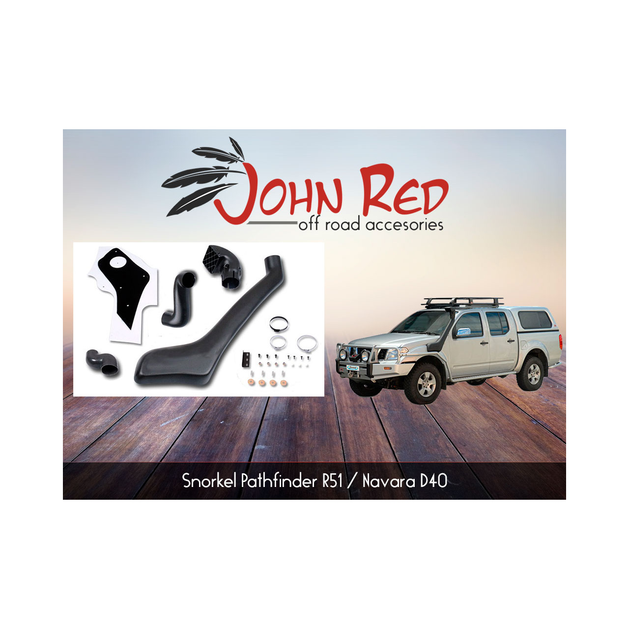 Snorkel Nissan Navara D40 , Pathfinder R51