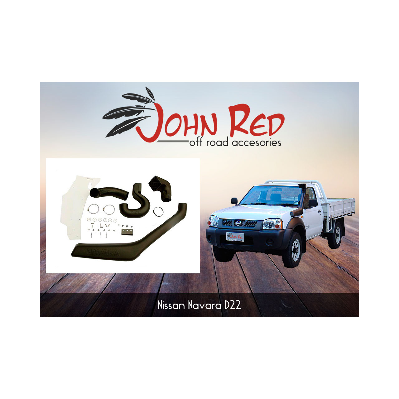 Snorkel Nissan Navara D22 Isuzu Troper