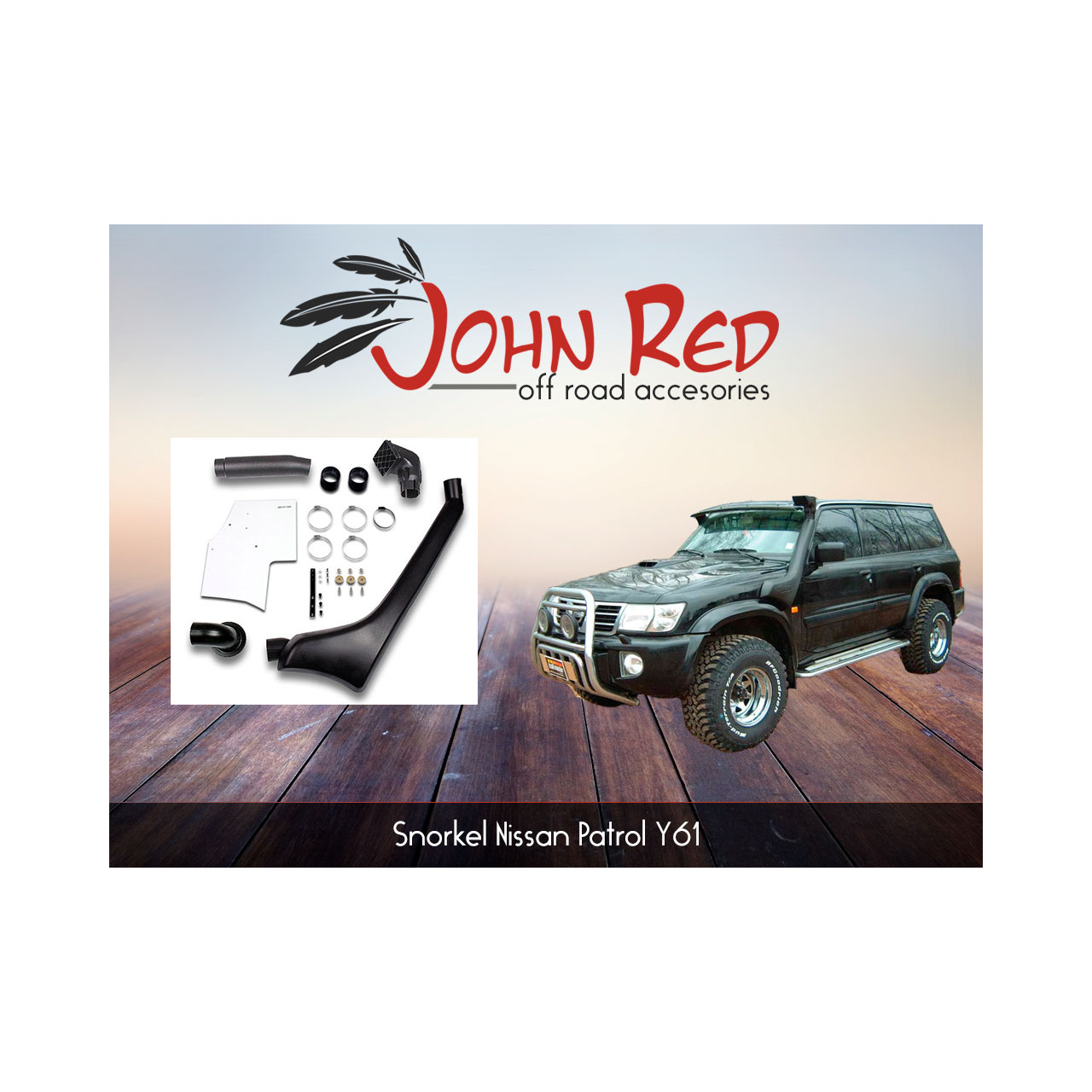Snorkel Nissan Patrol Y61 1997-2000