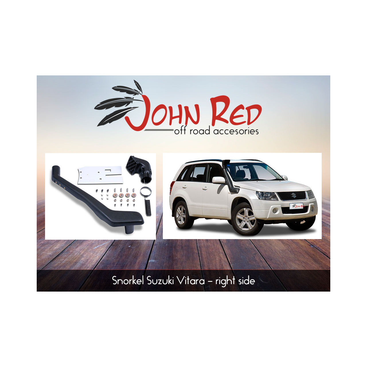 Snorkel Suzuki Vitara 1991-1999 prawa trona