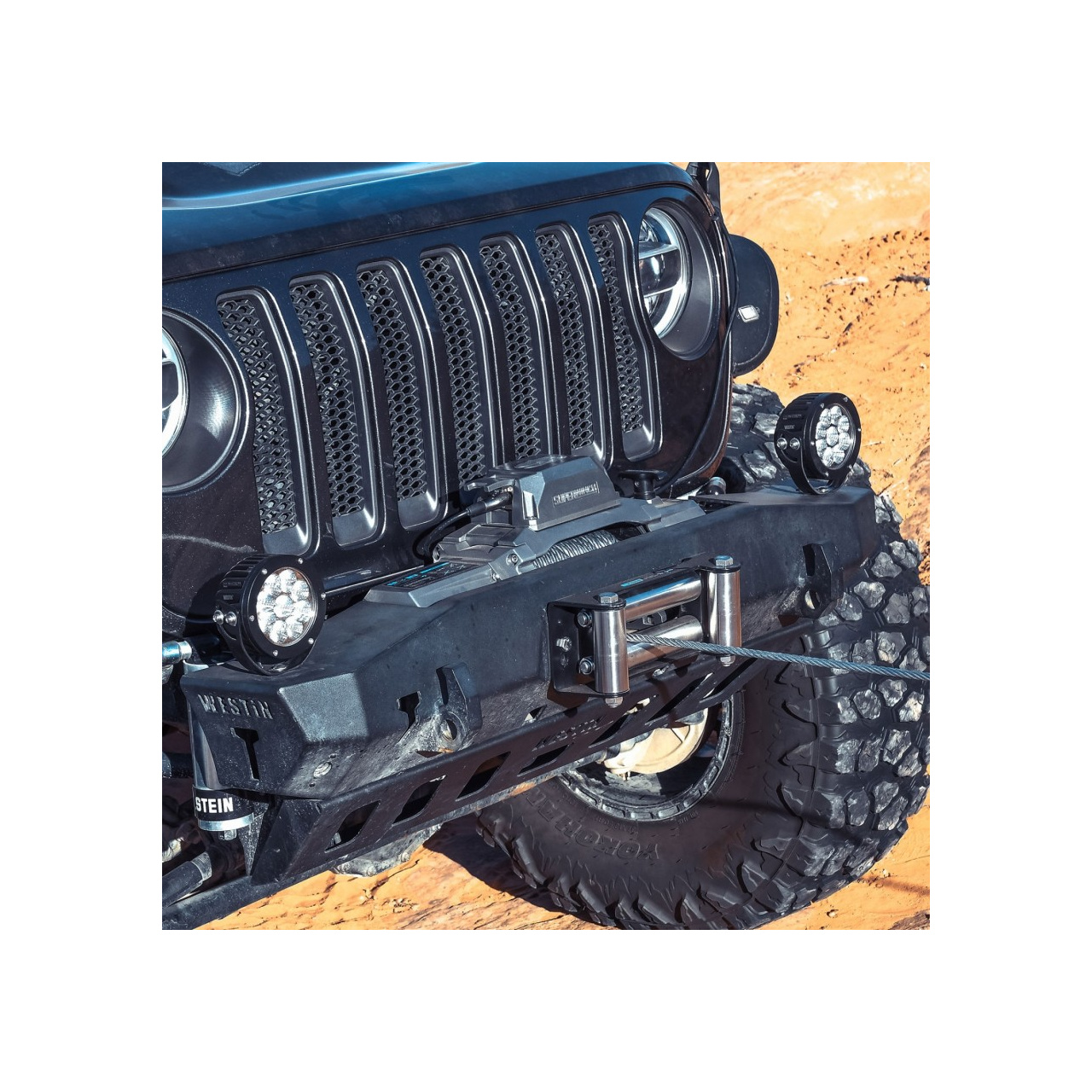 SUPER WINCH SX12SR 12V LINA SYNTETYCZNA