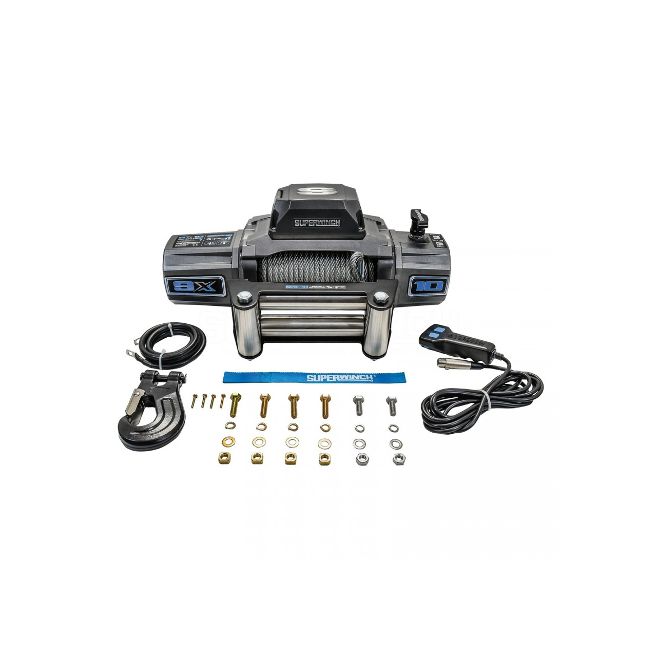 SUPER WINCH SX10 12V LINA STALOWA