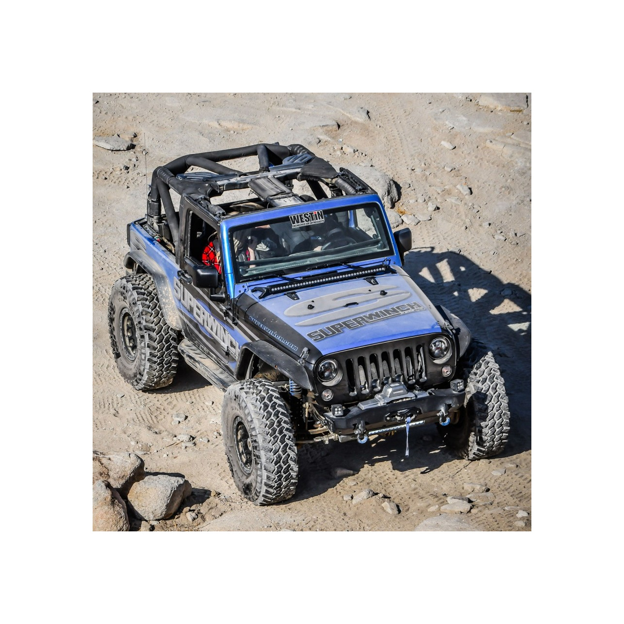 SUPER WINCH SX12SR 12V LINA SYNTETYCZNA