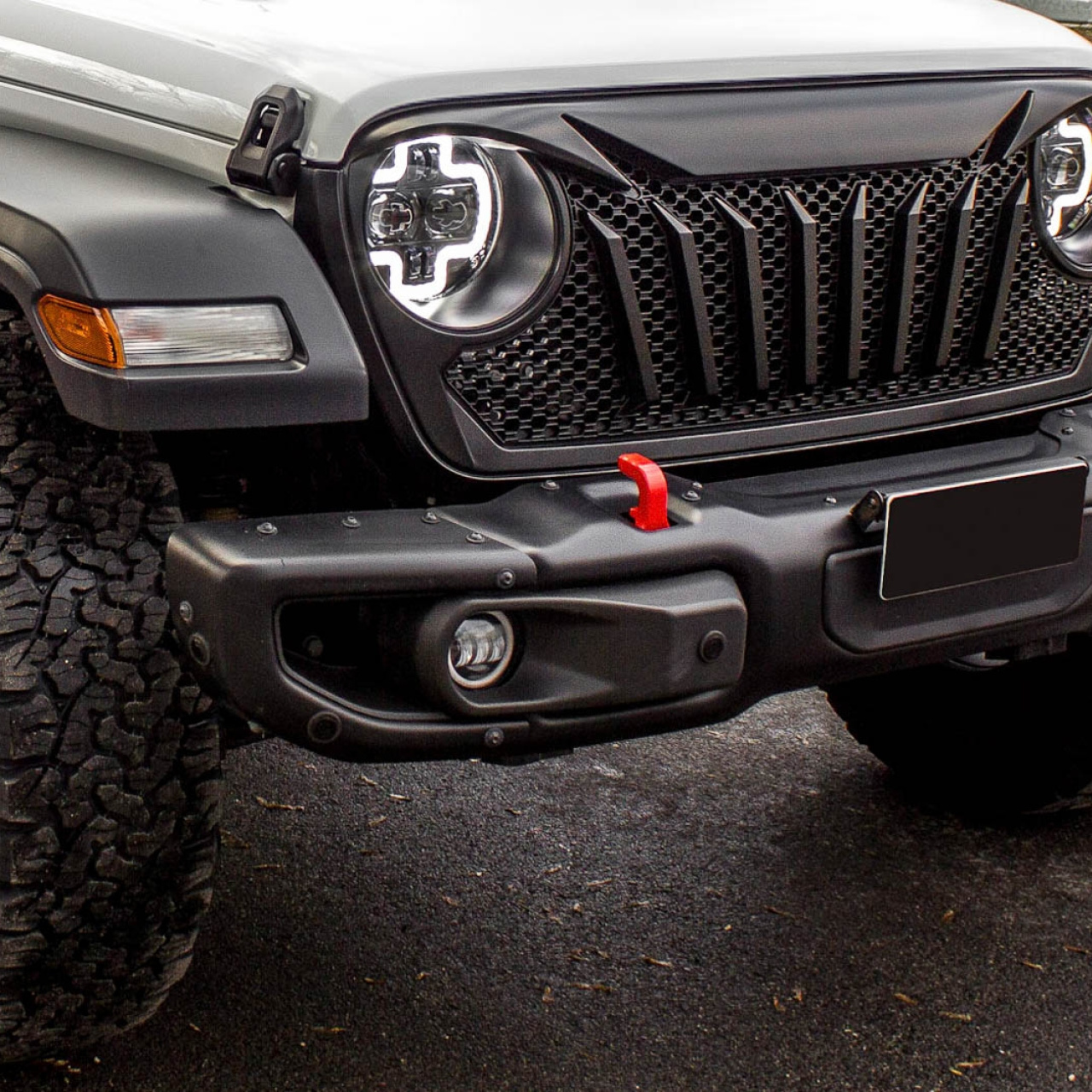 JEEP WRANGLER MOCOWANIE UCHYLNE TABLICY REJESTRACYJNEJ - Jeep Wrangler JK JL 07-