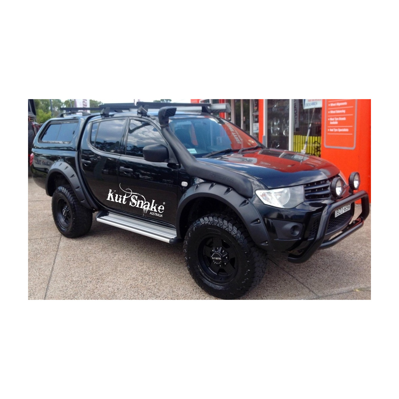 Poszerzenia błotników Mitsubishi ML L200 2005-2015 szerokość - 95mm