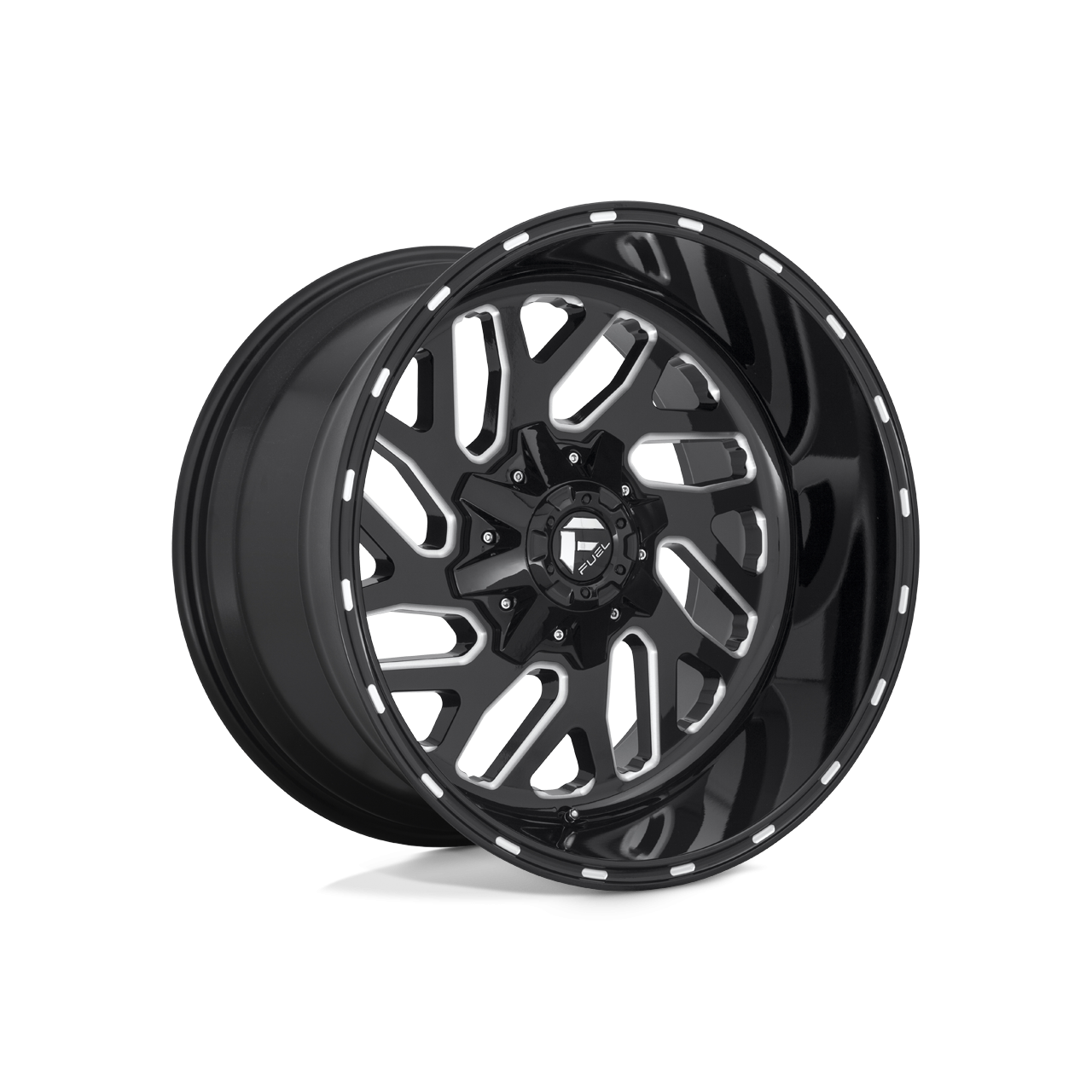 Felga aluminiowa 18" Fuel Triton 18x9 ET-12 8x165,1 Gloss Black Milled 8x165,1 RAM 2500 3500