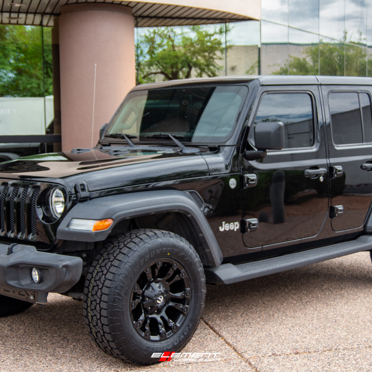 Felga aluminiowa 9x18'' 5x127 ET-12 Fuel Vapor Jeep Wrangler