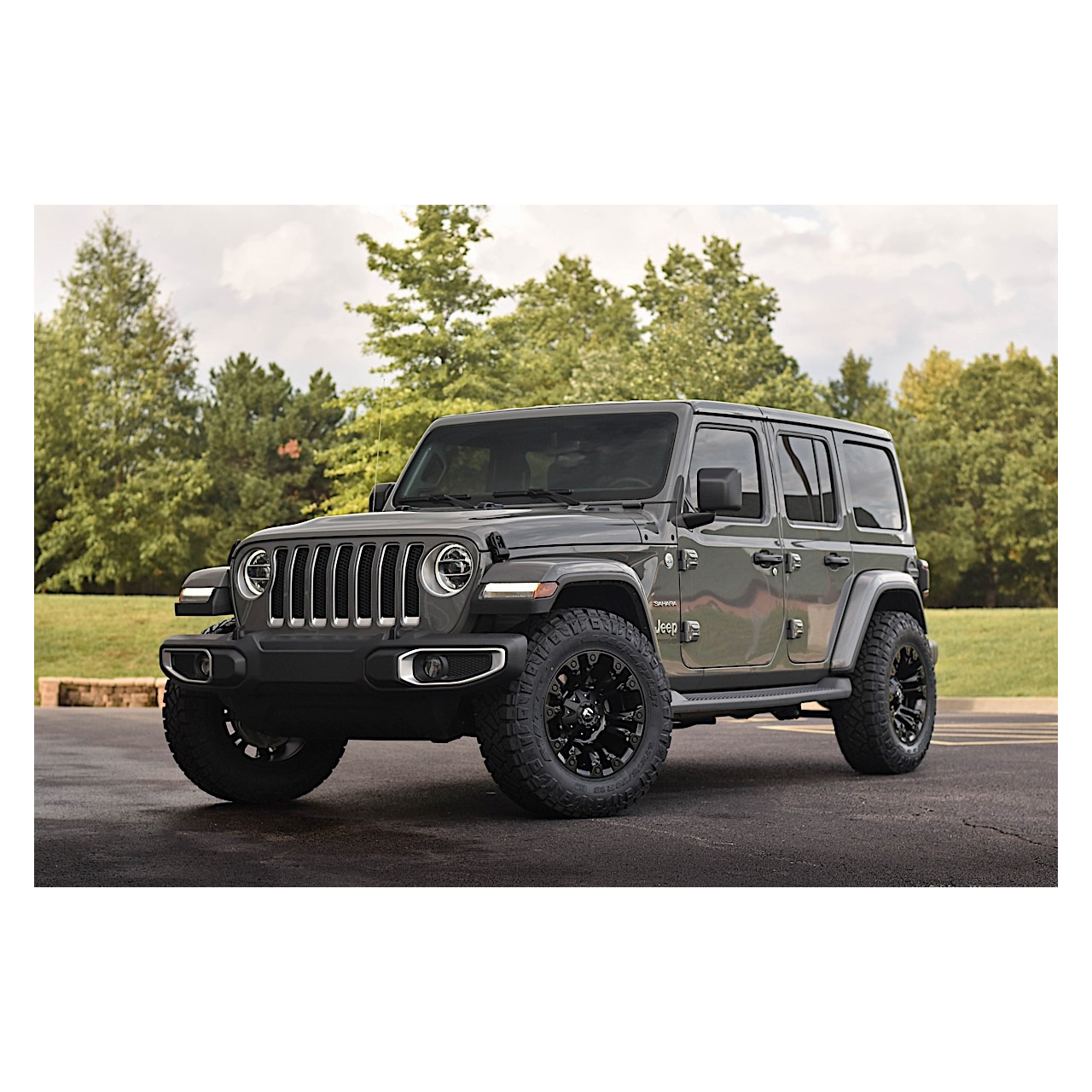 Felgi aluminiowe Fuel Vapor 20x10 5x127 ET -18 Jeep Wrangler JK JL