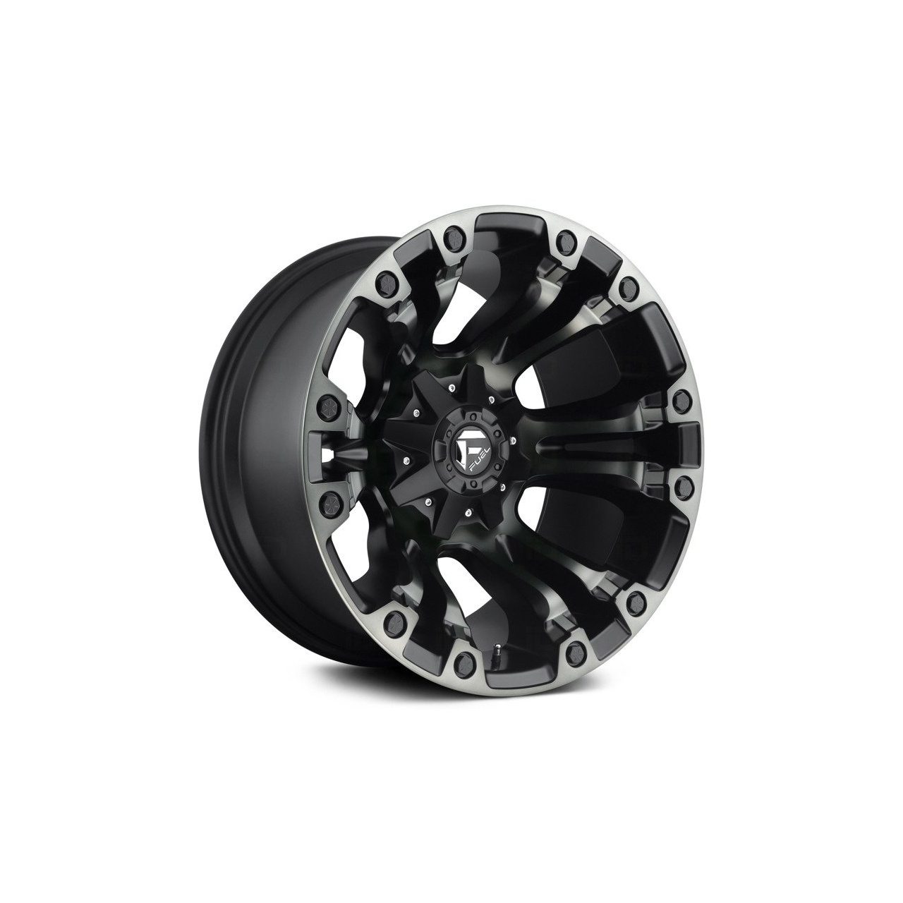Felgi aluminiowe 17" Fuel Vapor 17x9 ET-12 6x135/139,7 Matte Black Double Dark Tint Toyota Ford 