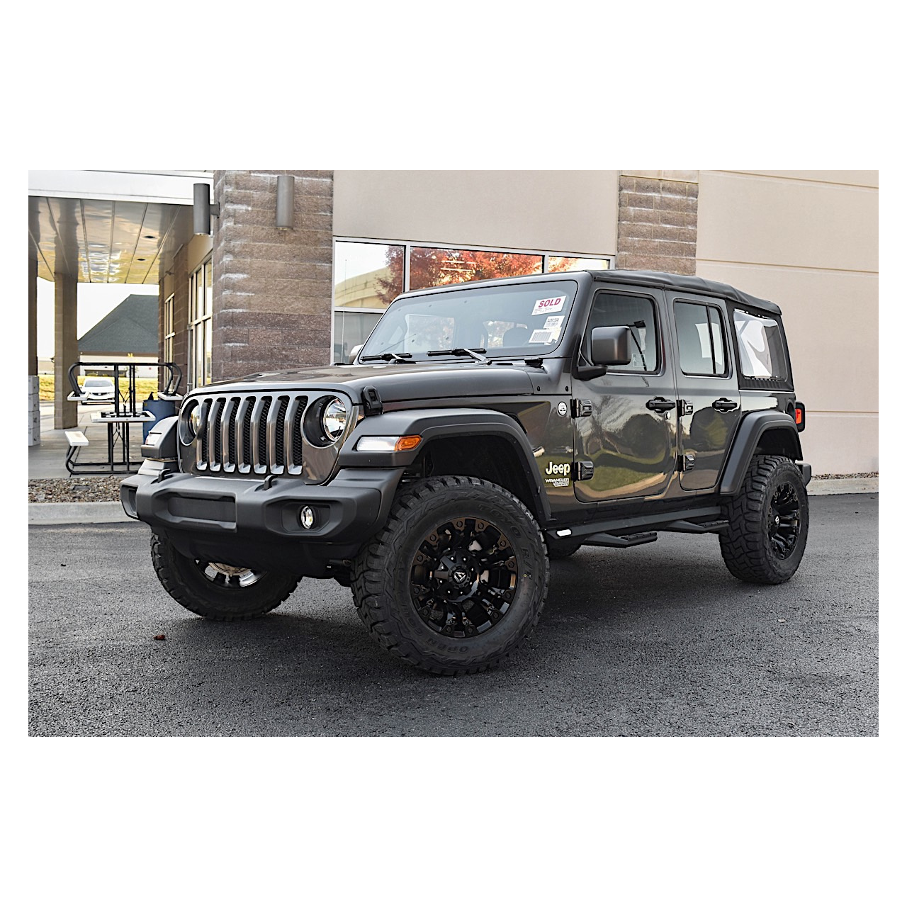 Felga aluminiowa 9x18'' 5x127 ET-12 Fuel Vapor Jeep Wrangler