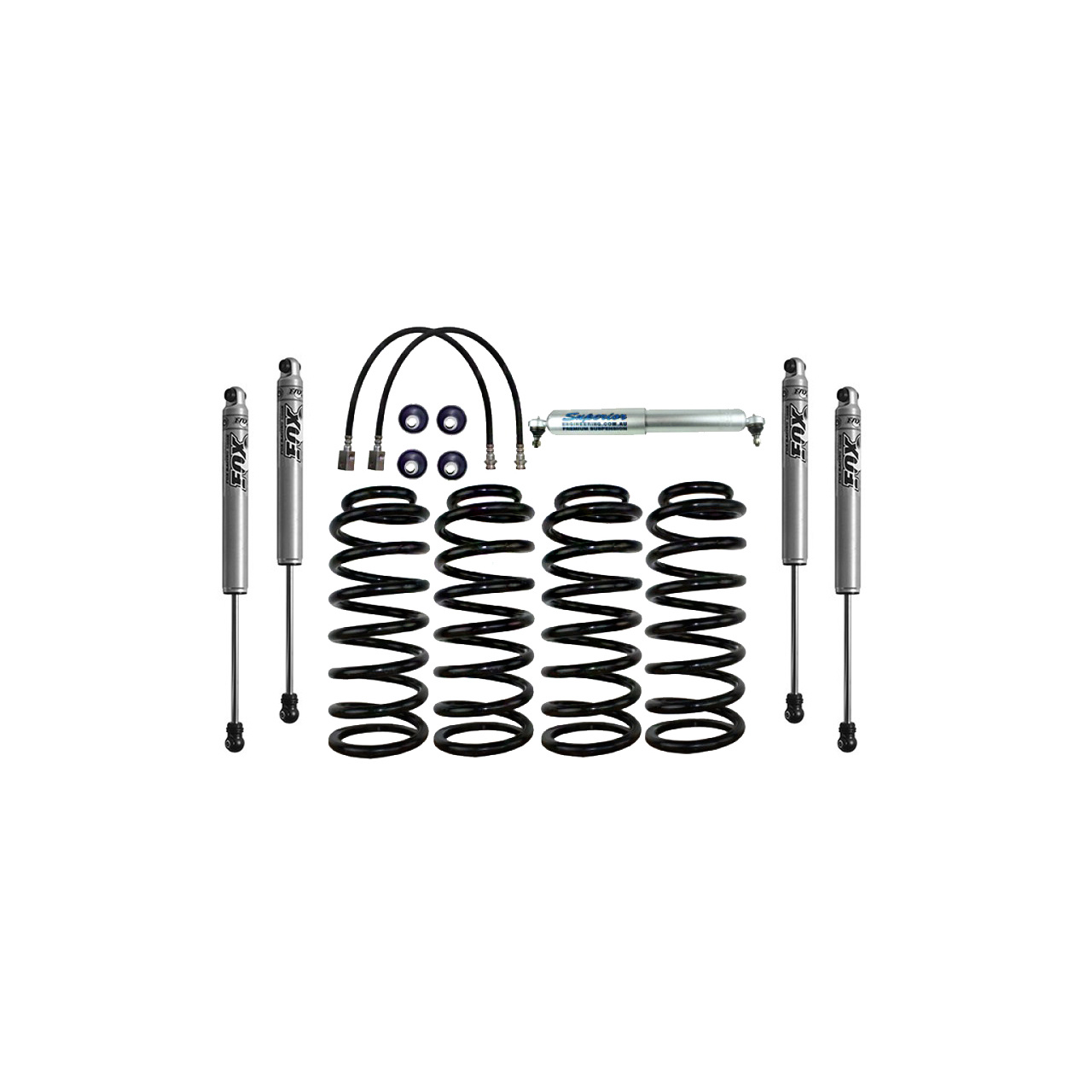 Lift Zawieszenia 3'' Superior Engineering - Nissan Patrol Y61 00-10