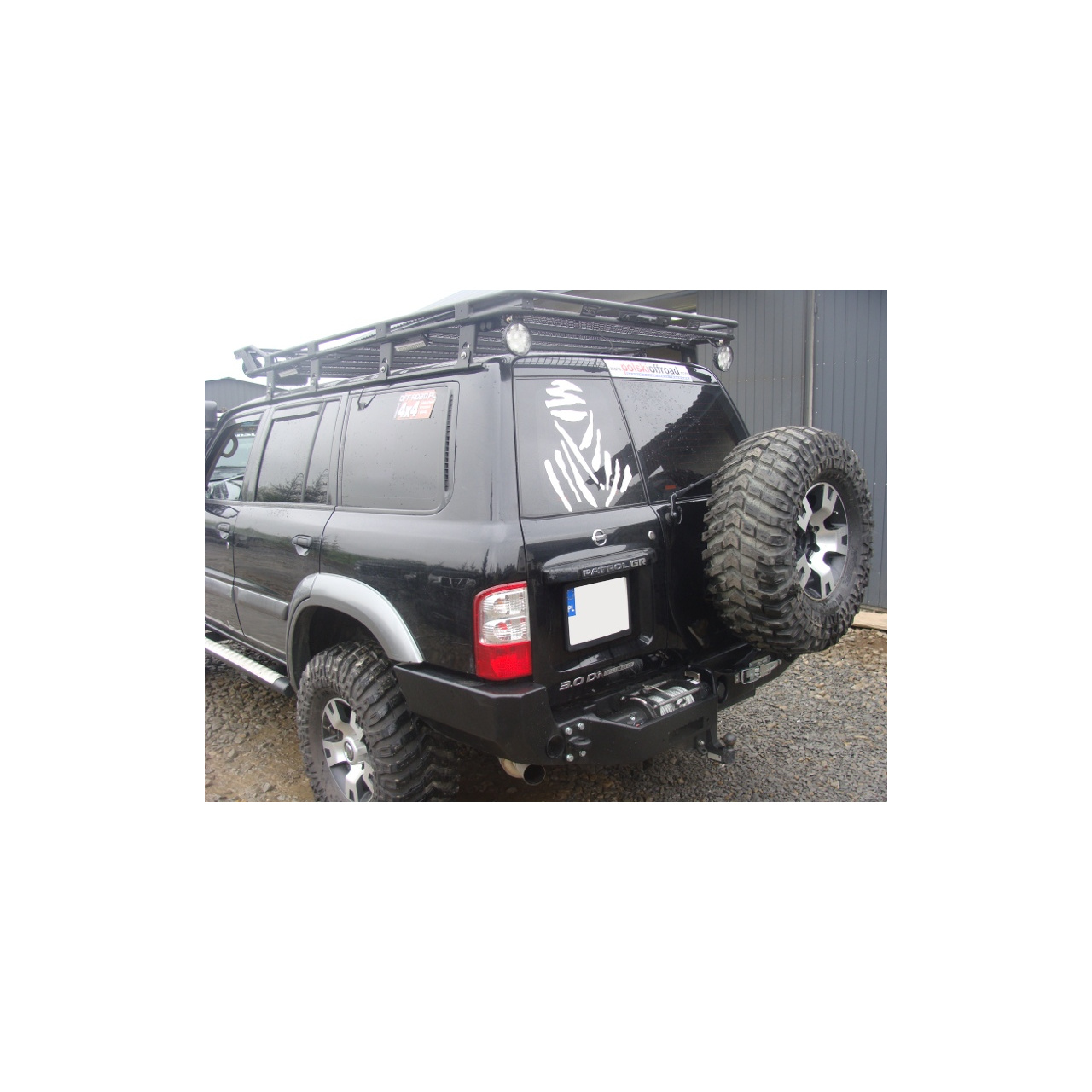 Zderzak tylny stalowy HD Land Rover Discovery I