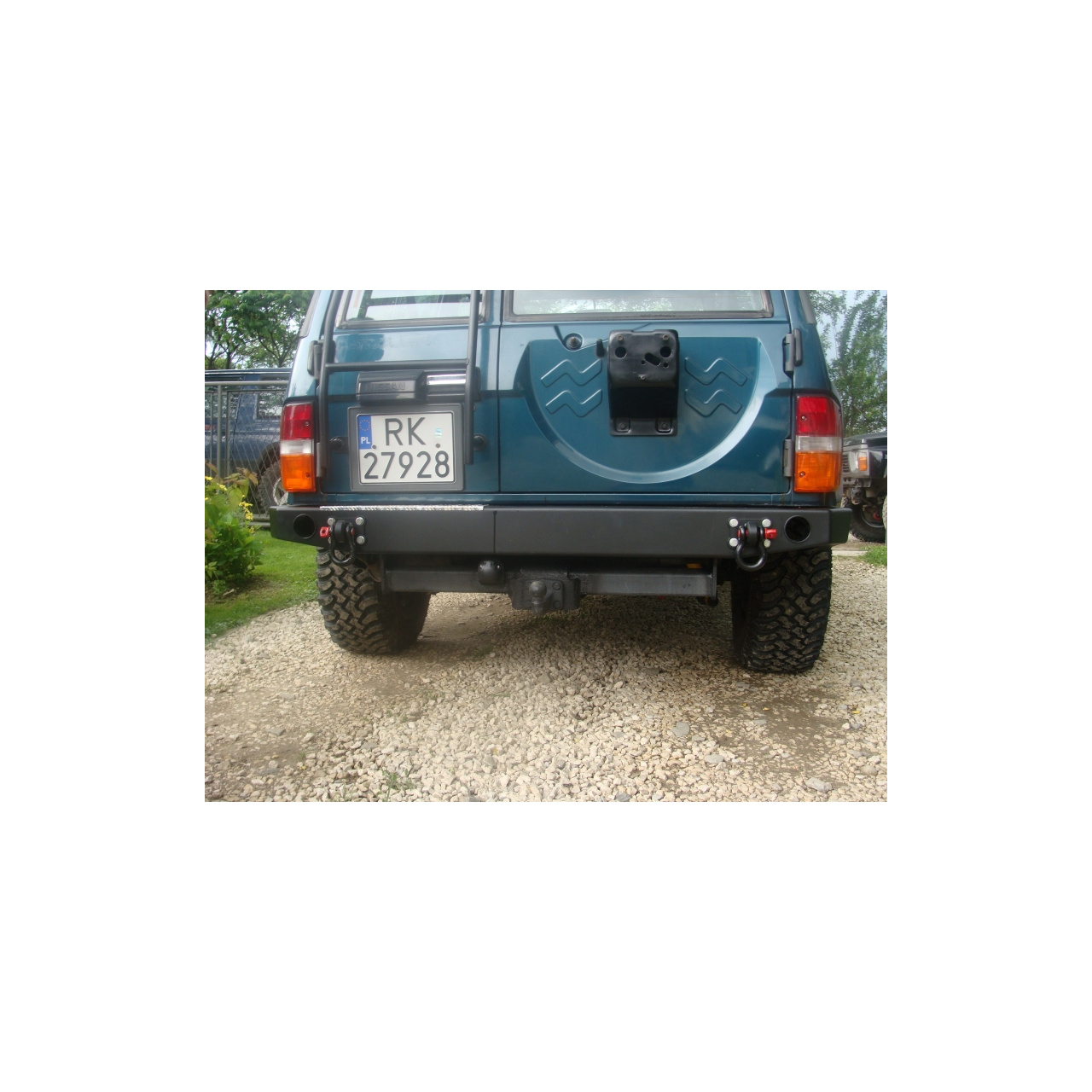 Zderzak tylny stalowy HD Land Rover Discovery I