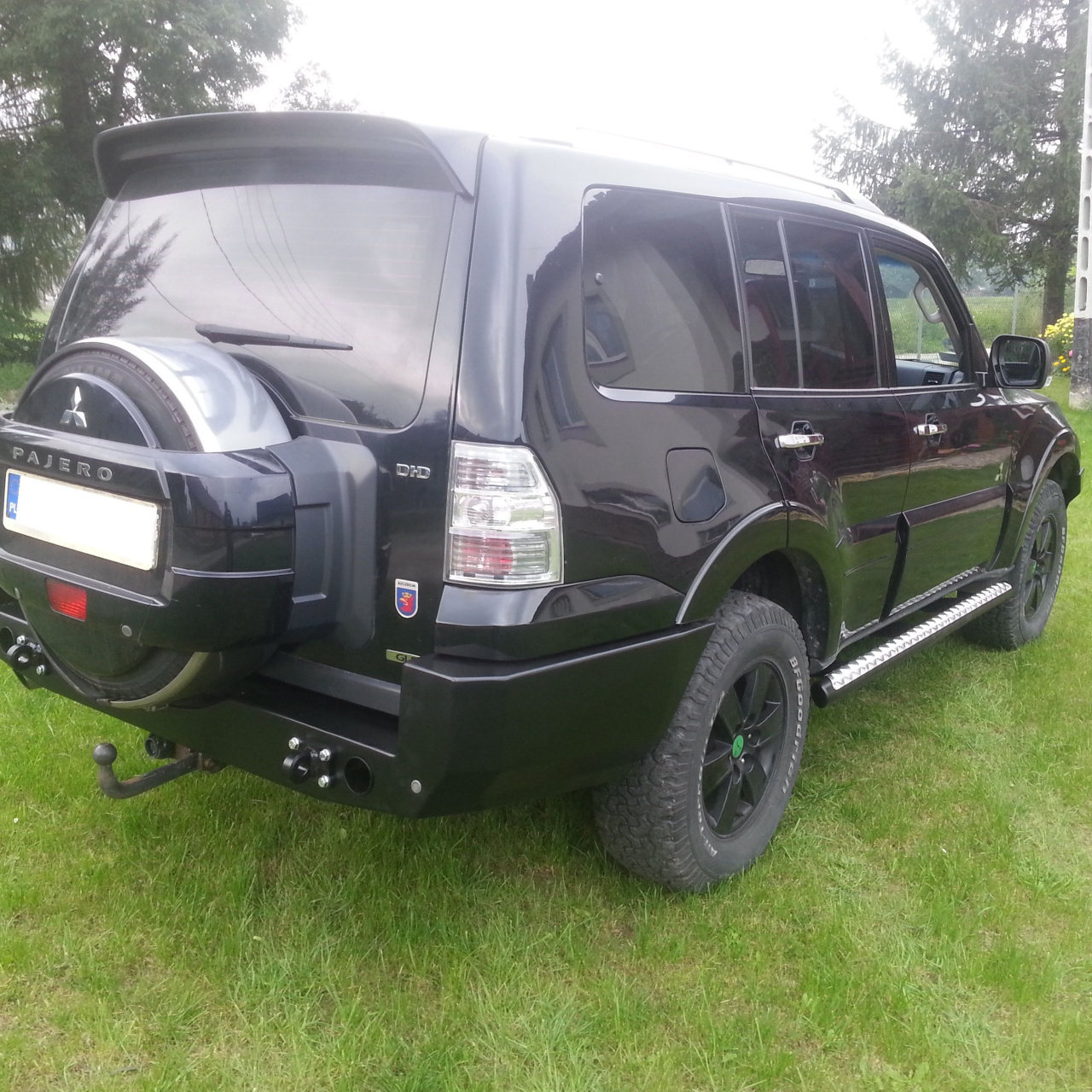 Zderzak tylny stalowy HD Land Rover Discovery I