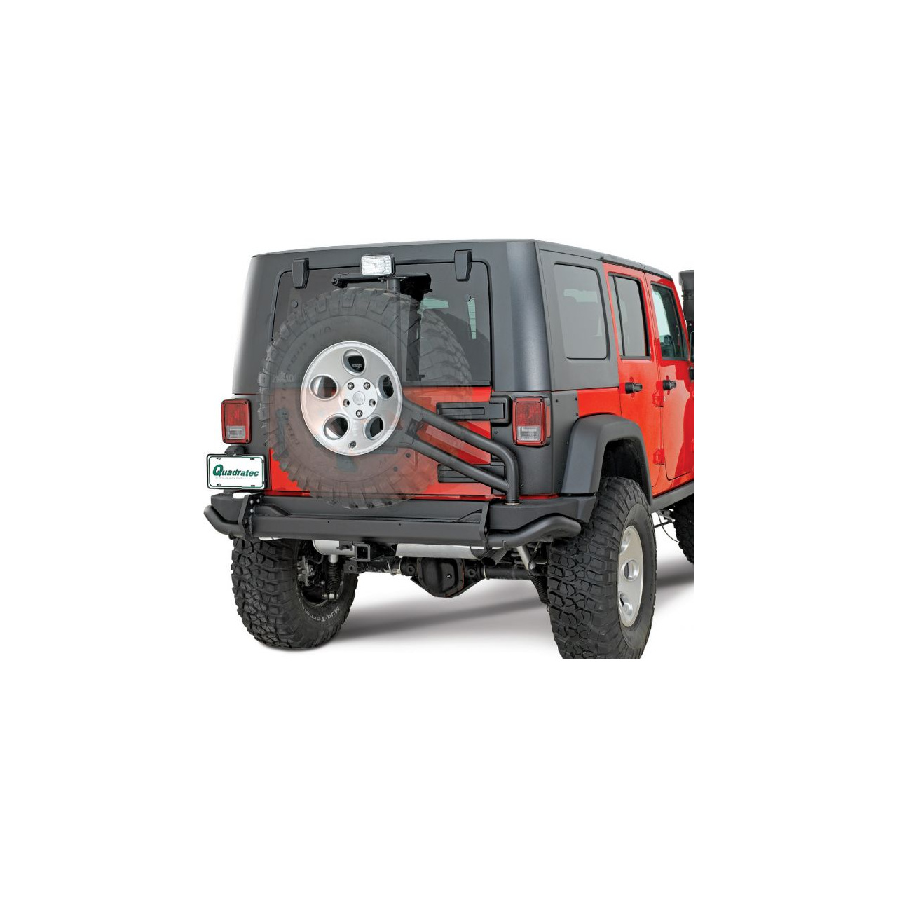 Mocowanie koła zapasowego zderzaka AEV - Jeep Wrangler JK 07-18