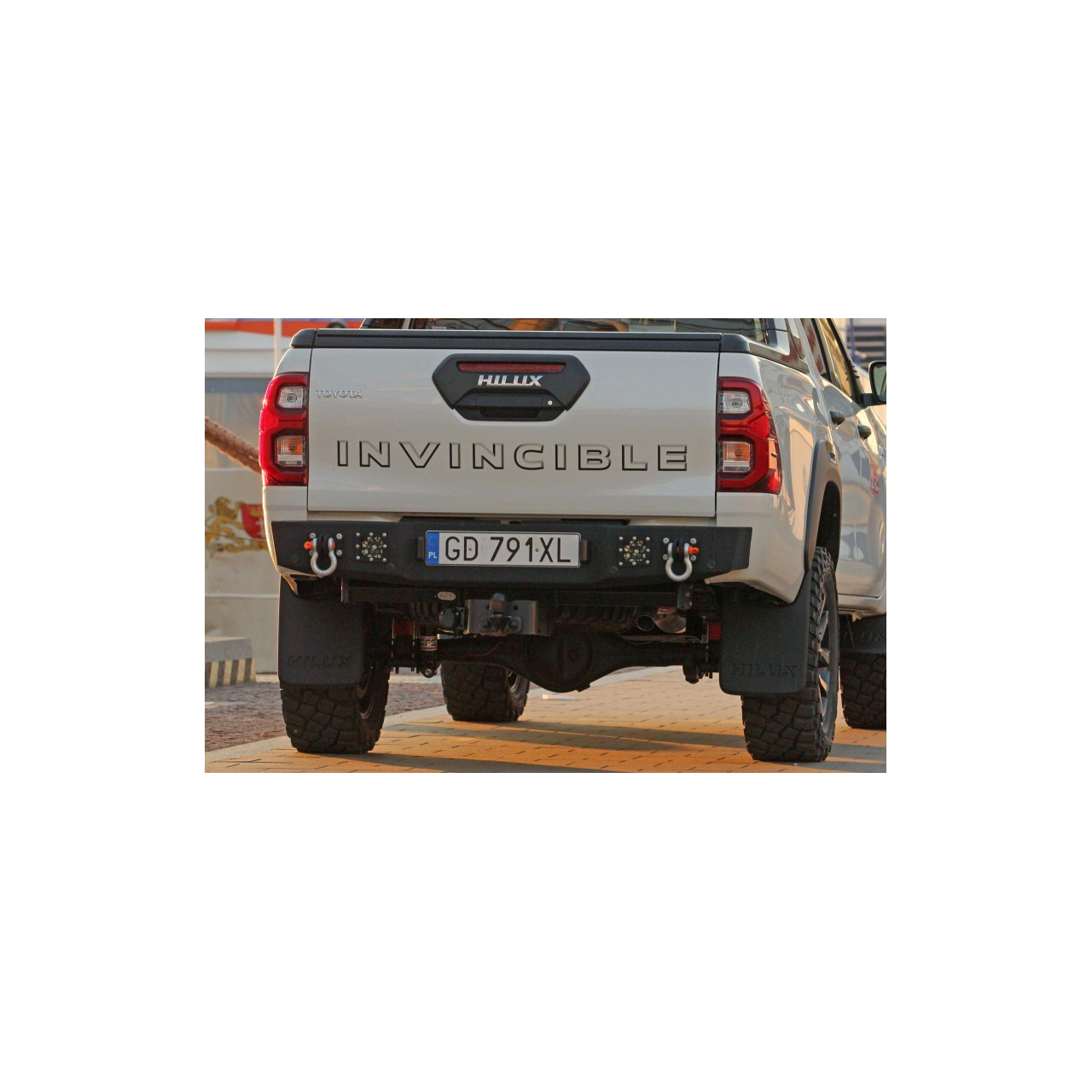 ZDERZAK TYLNY MORE4x4 TOYOTA HILUX REVO