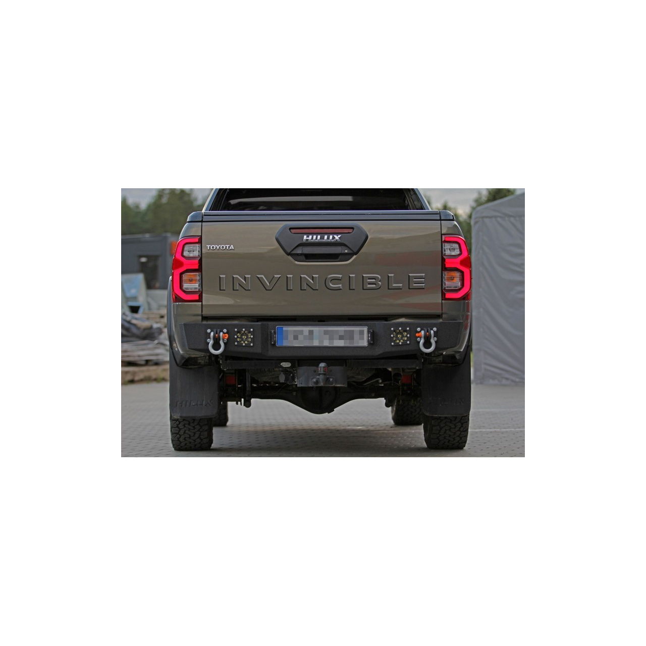 ZDERZAK TYLNY MORE4x4 TOYOTA HILUX REVO