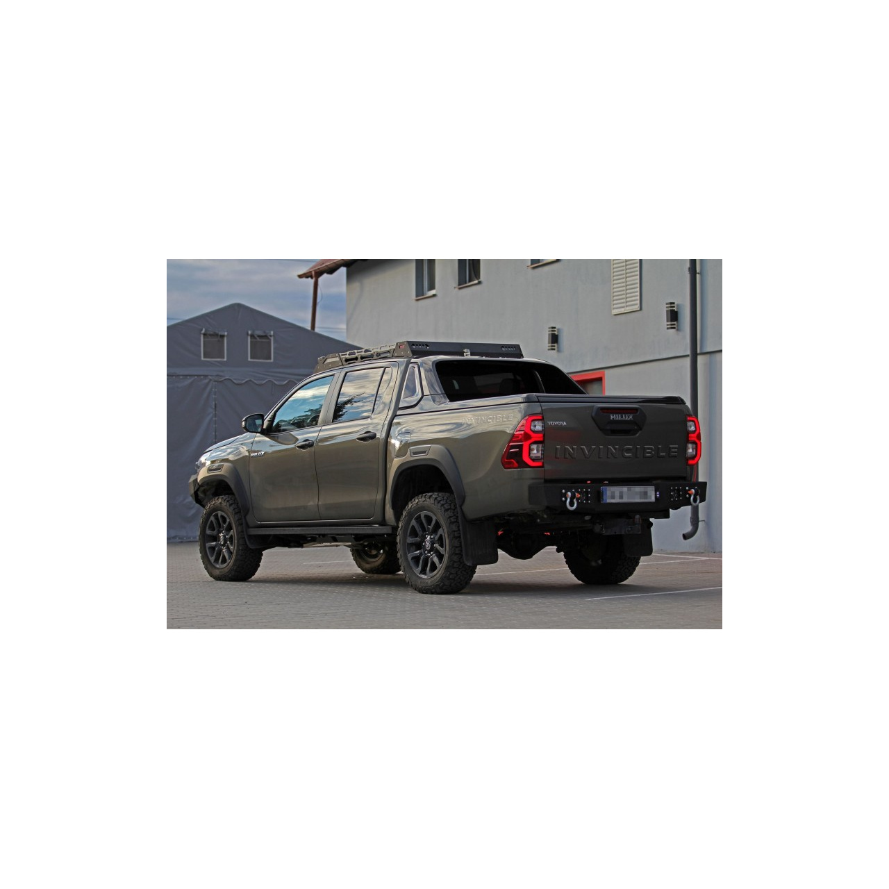 ZDERZAK TYLNY MORE4x4 TOYOTA HILUX REVO