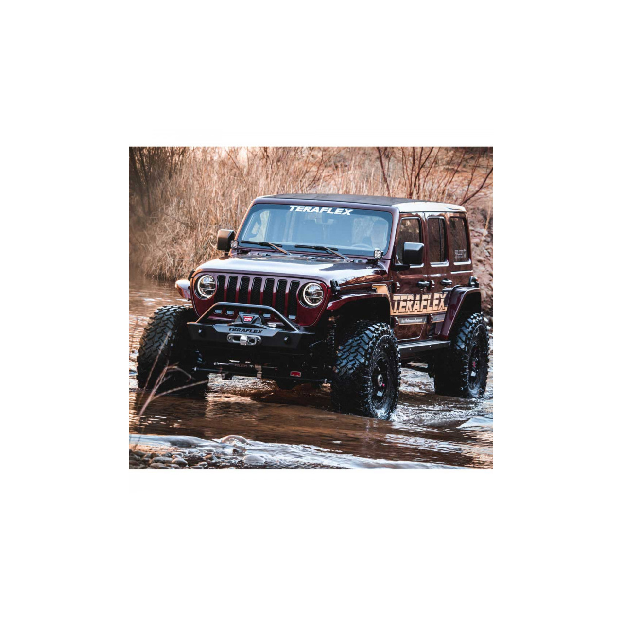 Zestaw amortyzatorów TeraFlex Falcon SP2 3.3 Fast Adjust Piggyback Benzyna Lift 0-1,5" - Jeep Wrangler JL