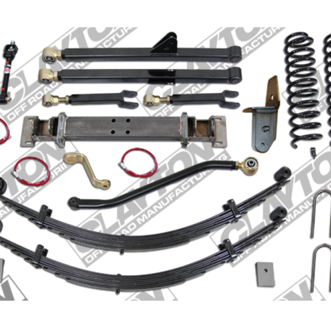 6,5'' Long Arm Lift Kit CLAYTON OFF ROAD - Jeep Cherokee XJ