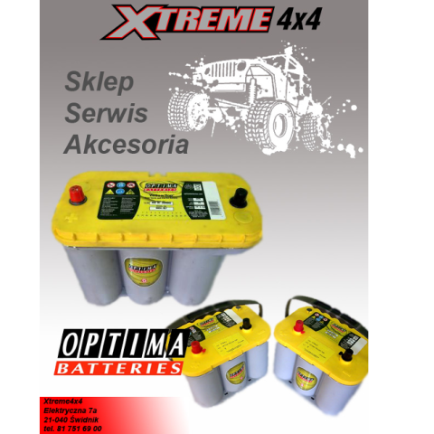 Akumulator OPTIMA YELLOW TOP 75Ah