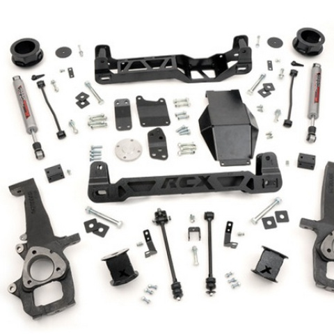 4'' Rough Country Lift Kit - Dodge RAM 1500 4WD 09-11