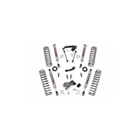 4'' Rough Country Series II Lift Kit - Jeep Wrangler JK 4 drzwi