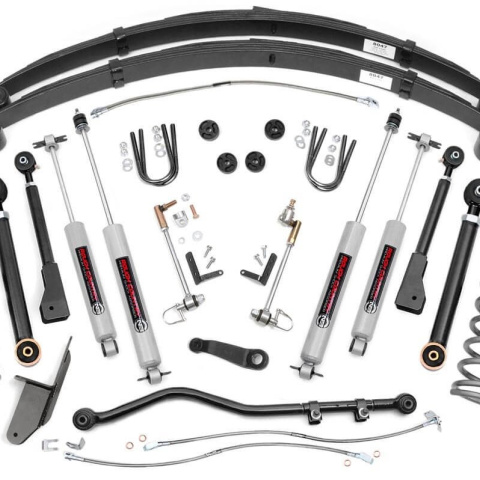 4,5'' Rough Country Lift Kit X-series zawieszenie - Jeep Cherokee XJ