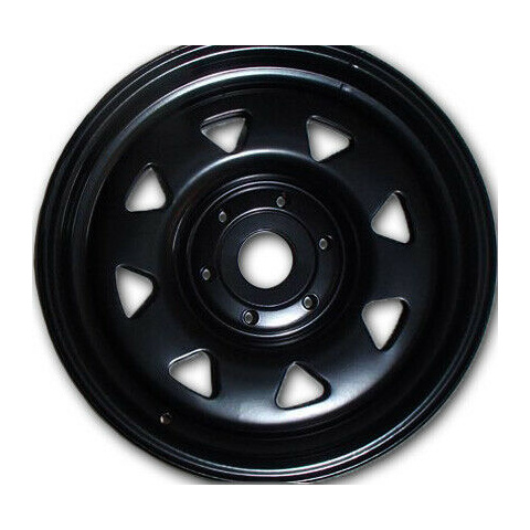 FELGI STALOWE CZARNE 16X8 6X139,7 ET -10 MITSUBISHI NISSAN TOYOTA FORD