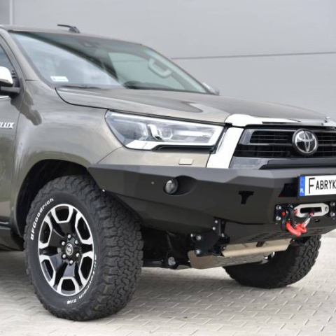 ZDERZAK PRZEDNI BEZ BULLBARA DO TOYOTY HILUX REVO 2020+