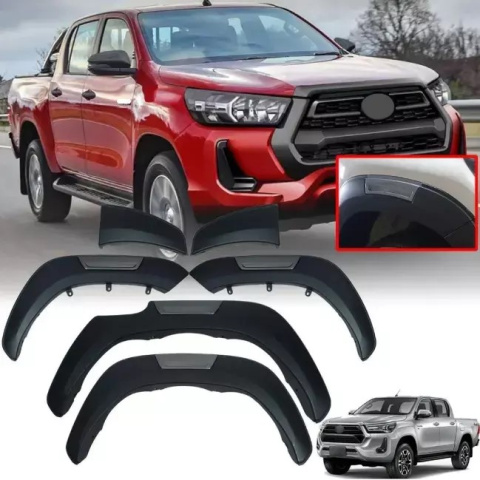 Poszerznia nadkoli, błotników OE style - Toyota Hilux 2016+