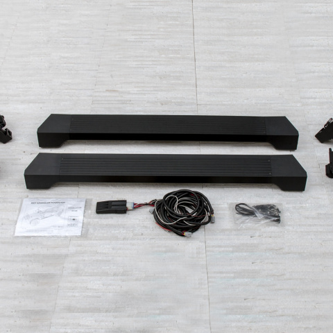 ELEKTRYCZNE STOPNIE BOCZNE JEEP WRANGLER JK 2 DRZWI 2007-