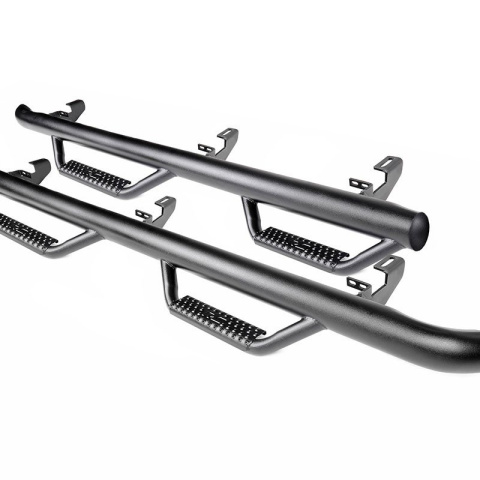 Progi, Stopnie Rough Country Nerf Steps - Jeep Wrangler JL 4-Drzwi