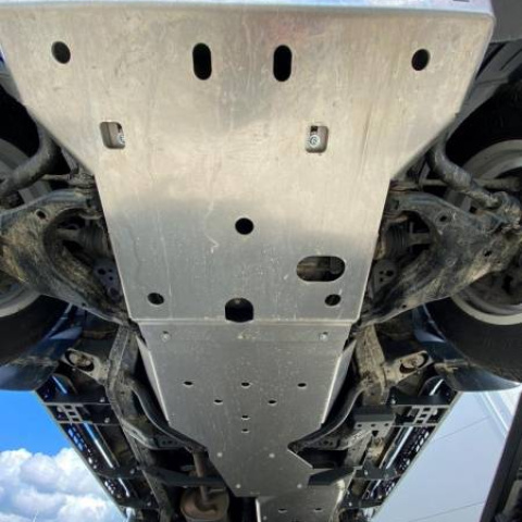 Komplet 2 aluminiowych płyt osłonowych do Toyota LC150