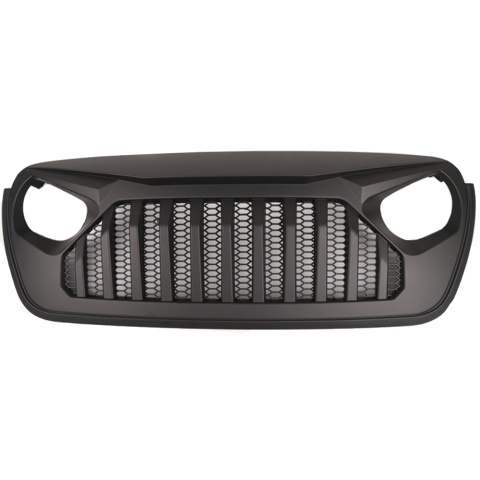 Grill Angry Eyes Matte Black OFD - Jeep Wrangler JL
