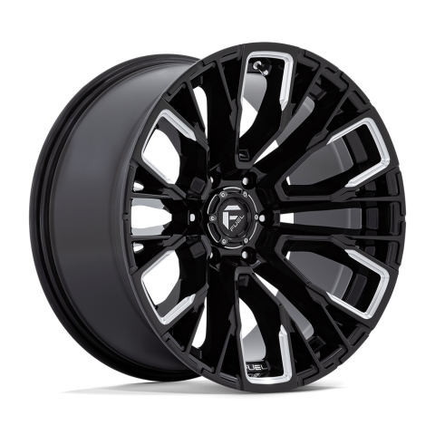 Felga aluminiowa 17" Fuel D849 REBAR 17x9 ET-12 6x139,7 Gloss Black Milled